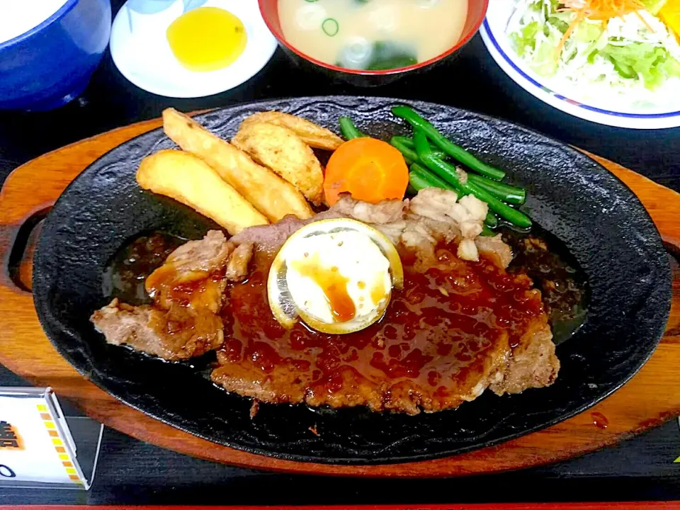 感謝祭フェア特別メニュー  特製サーロインステーキセット|nyama1さん