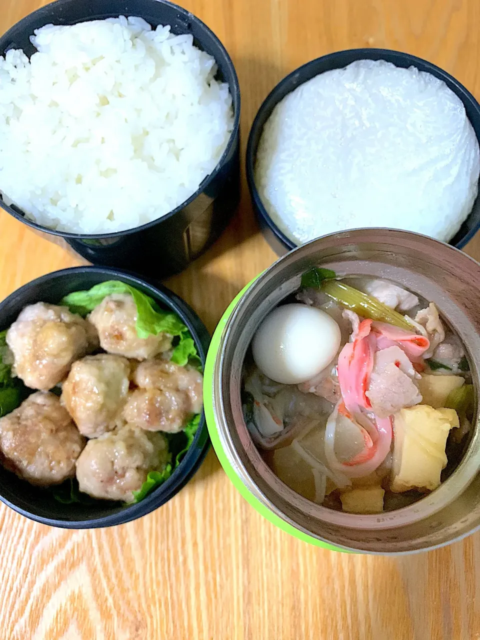 Snapdishの料理写真:2018.12.20  高2球児弁当～中華丼|Loackerさん