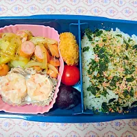 Snapdishの料理写真:ジャーマンポテト🎵旦那さんお弁当🎵😊|かおるcitronさん