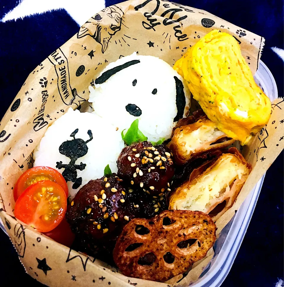 Snapdishの料理写真:ことり*さんの料理 韓国風甘辛ヤンニョン肉団子* お弁当(*´∀`*)ノ|☆A..I☆さん