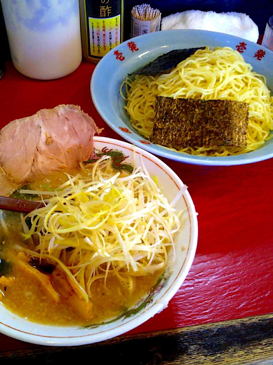 壱発ラーメン ネギつけ麺(大盛)800円|sudachiさん