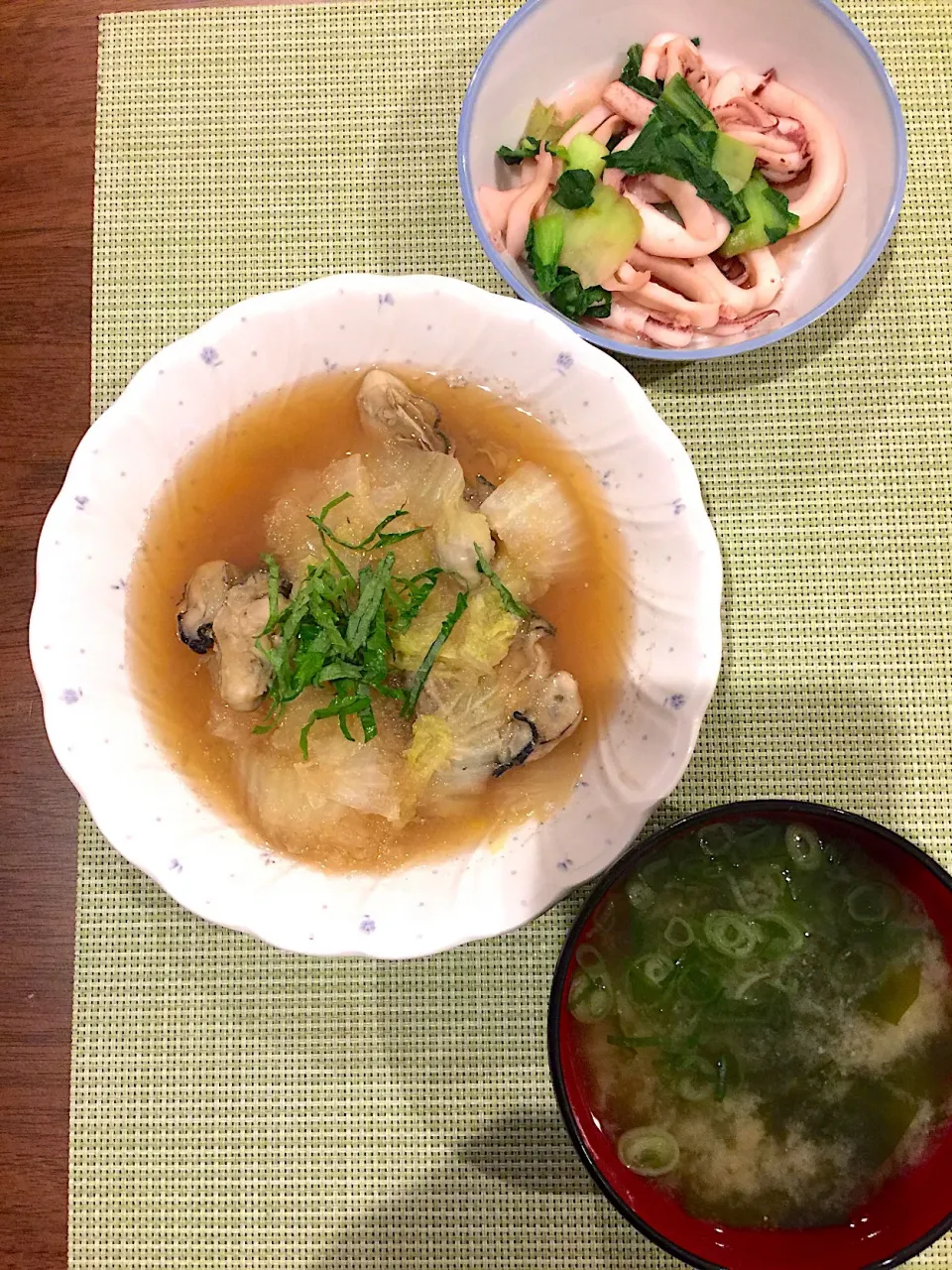 カキと白菜のみぞれ煮|浜@ちゃんさん