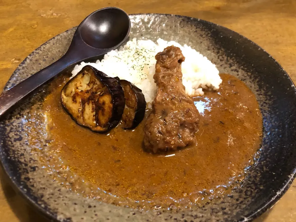 ナスとチキンのスパイスカレー🍛ハーフ|マユマユさん