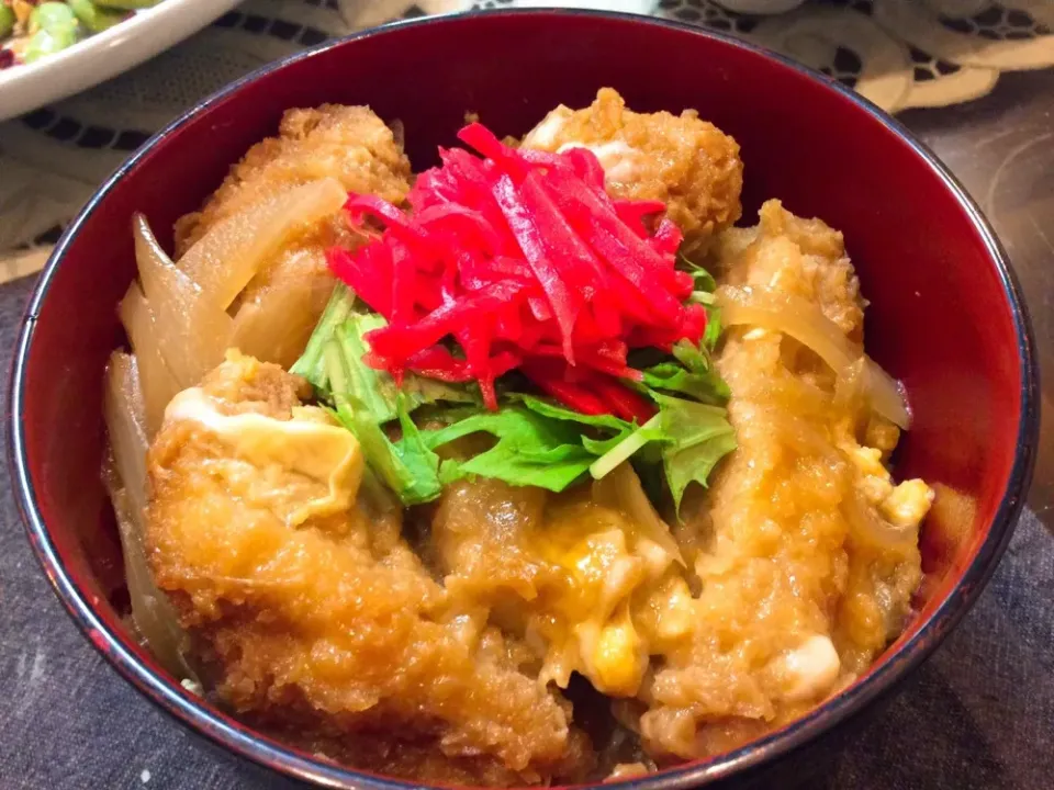 牡蠣丼作った😋|アライさんさん