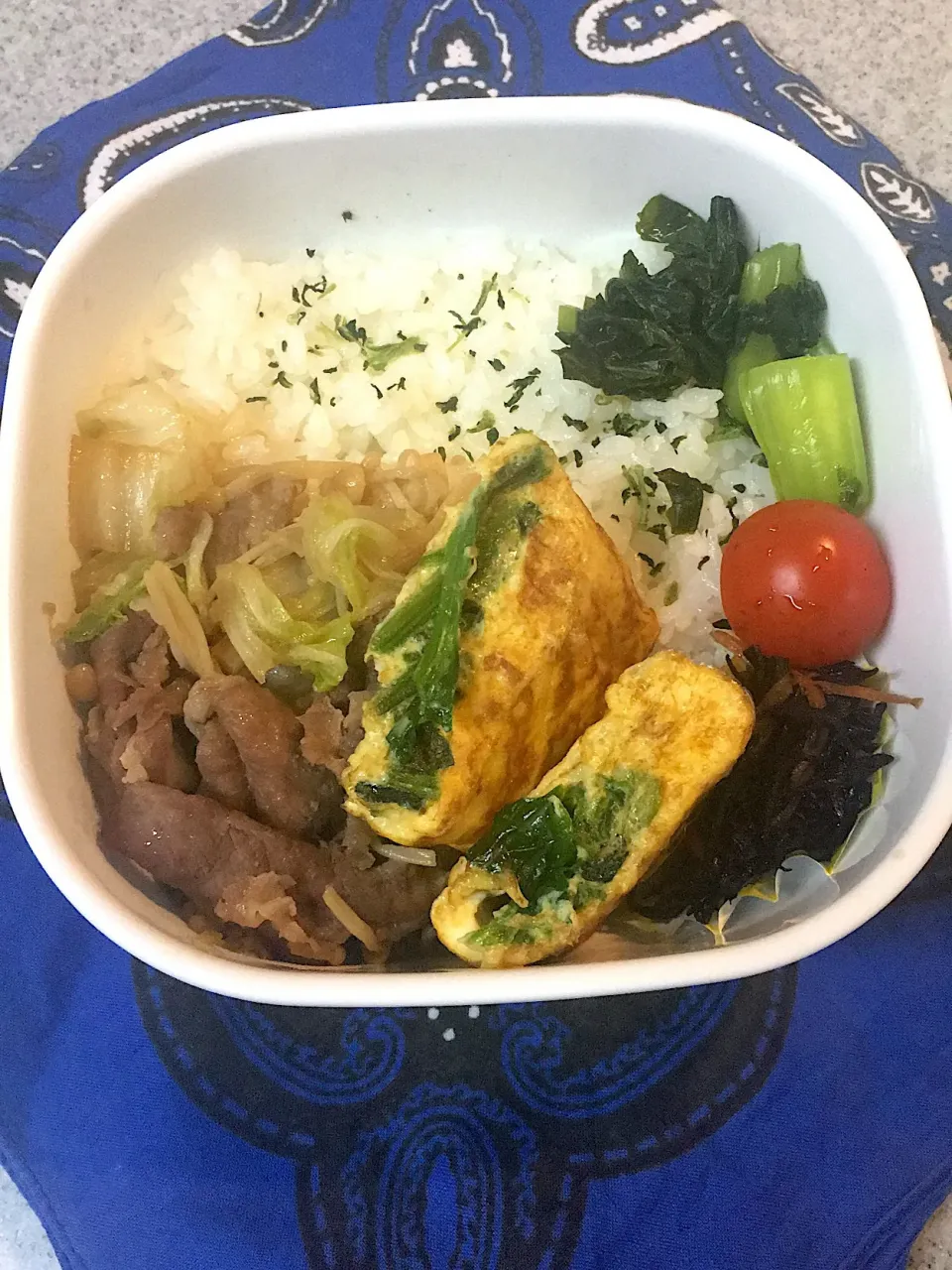 Snapdishの料理写真:♫12/21今日の娘のお弁当♫|Satokoさん