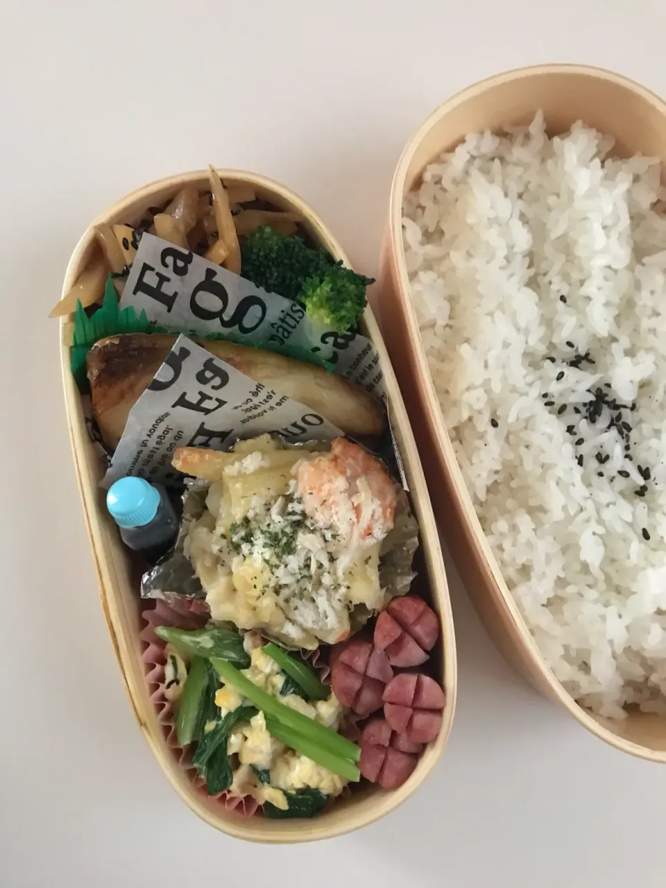 息子のお弁当|たらこさん