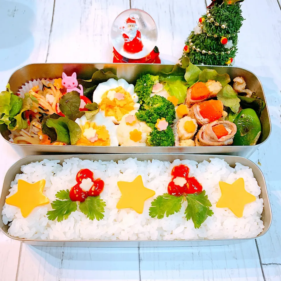 かんたんクリスマス弁当🎅|りんりんさん