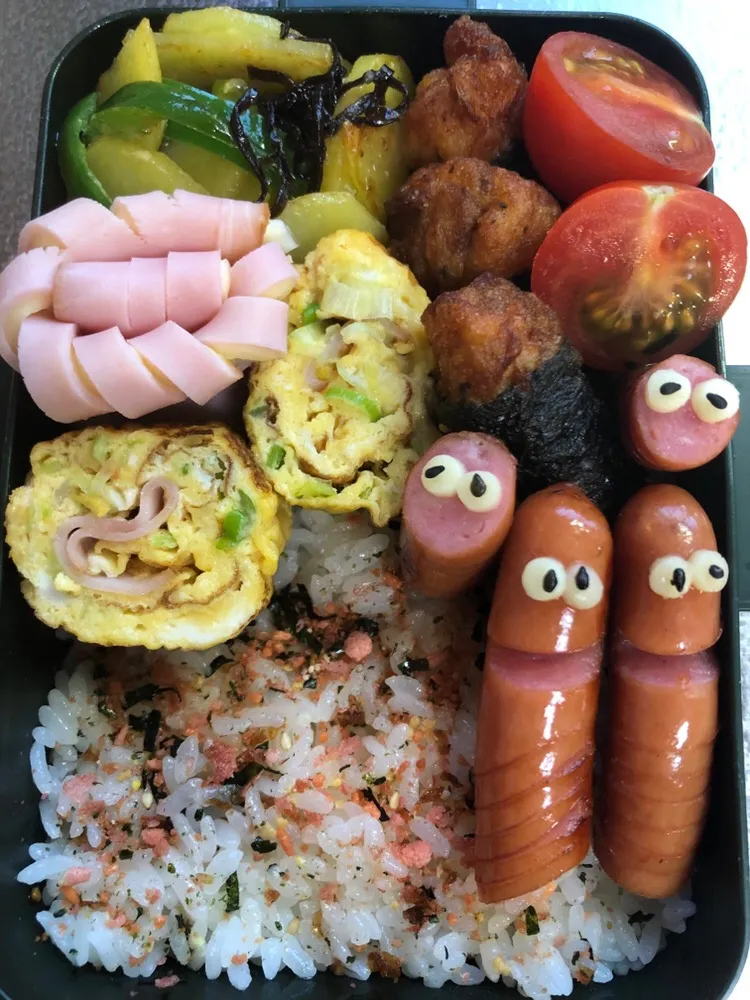 Snapdishの料理写真:#パパ弁当|坂本久美子さん