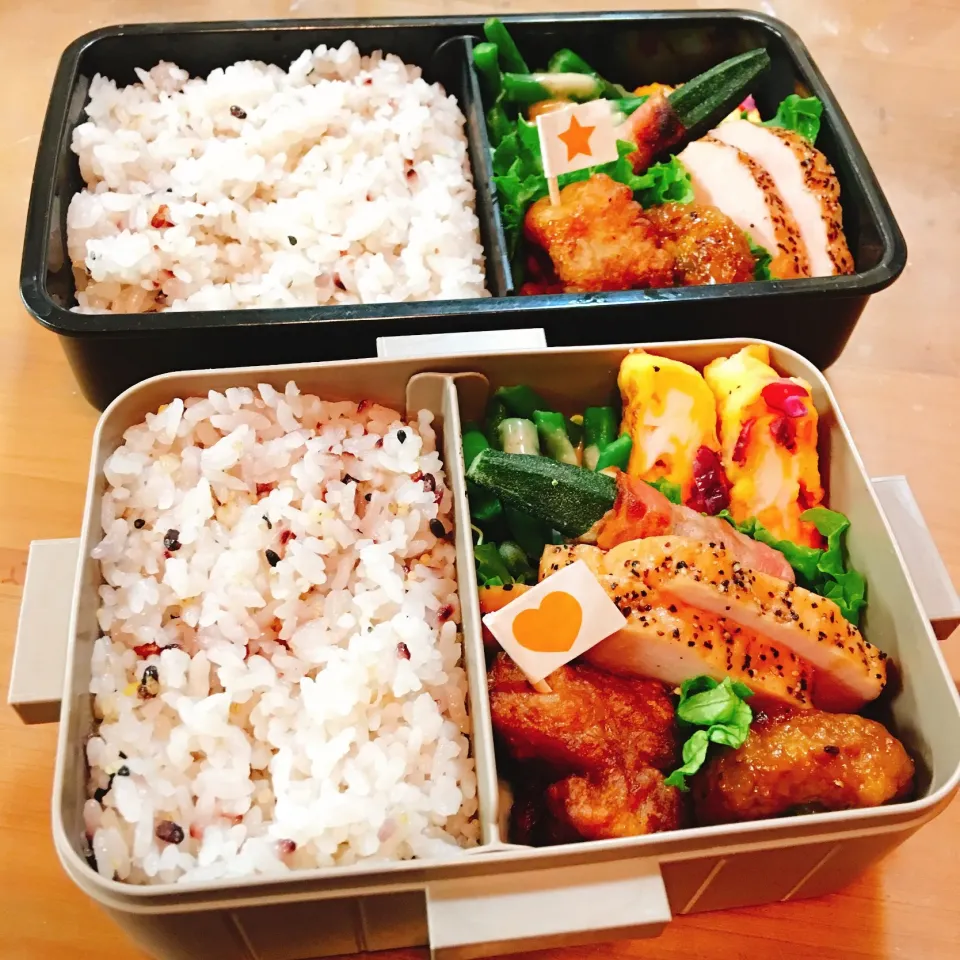 Snapdishの料理写真:JK・DKお弁当☆2018.12.20|okikaさん