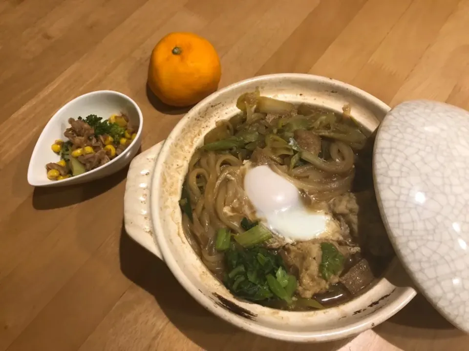 Snapdishの料理写真:味噌煮込みうどん☆|Natsuki Ishikawaさん