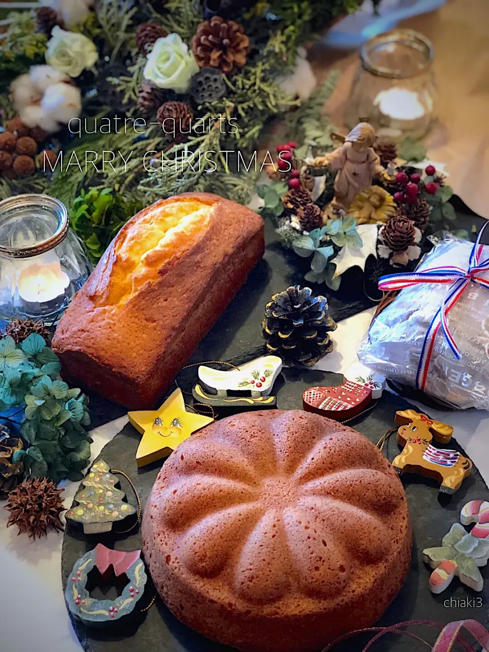 Snapdishの料理写真:フランスの焼き菓子🇫🇷カルトカール
マルグリット型とパウンド型 と先生からのシュトーレン🎁
今日からクリスマスの準備🎄🤶
#荻山和也先生のパン教室#荻山和也|chiaki3（平川ちあき）さん