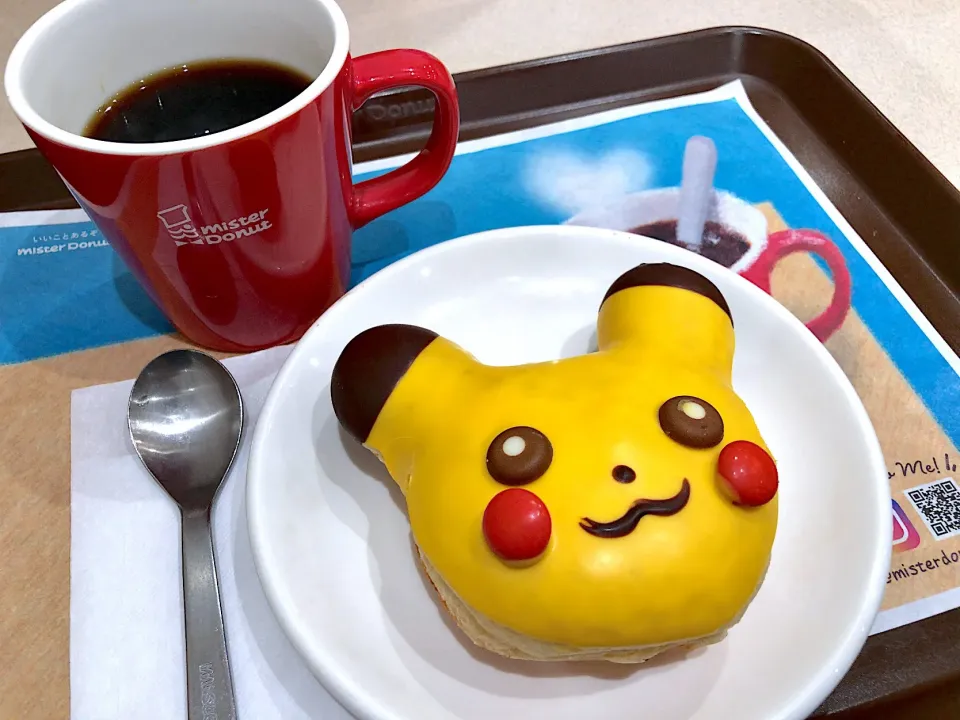 Snapdishの料理写真:ピカチュウドーナツ|T. Wonderさん