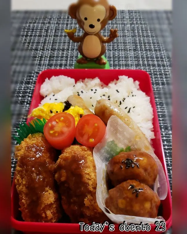 #わが家の働く息子弁当
ありふれたお弁当…🍱😋|kimikimikitchenさん