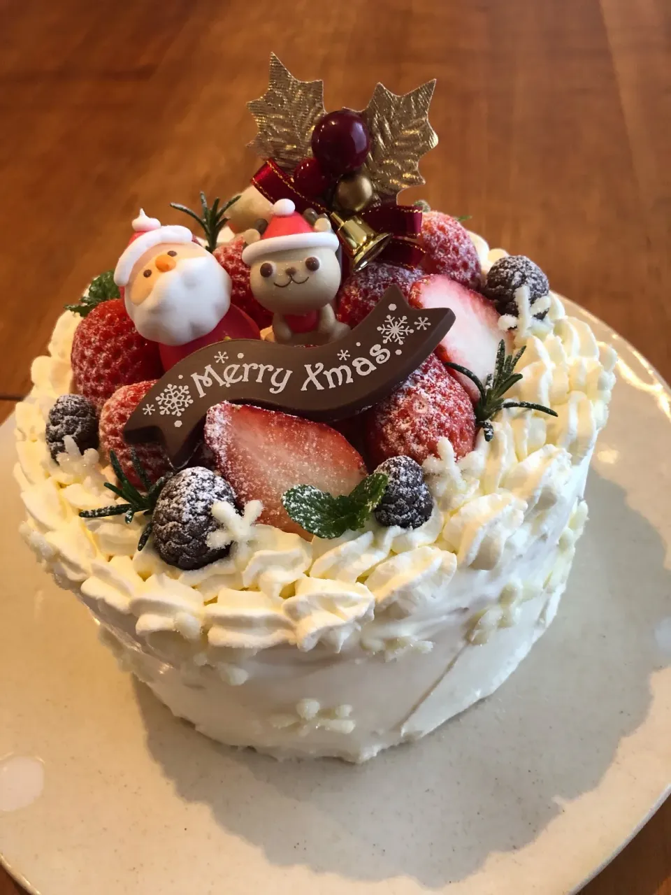 2018 クリスマスケーキ♡|nanaoさん