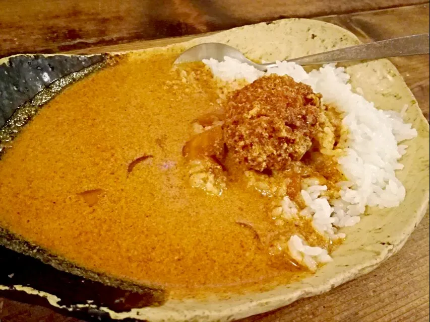 小麦粉さん　
肉巻きチーズカレーライス🍛|korinoさん