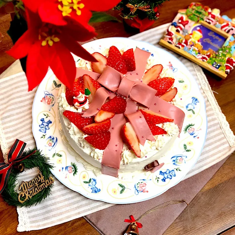 クリスマスのいちごケーキ🍓🎄|susie5さん