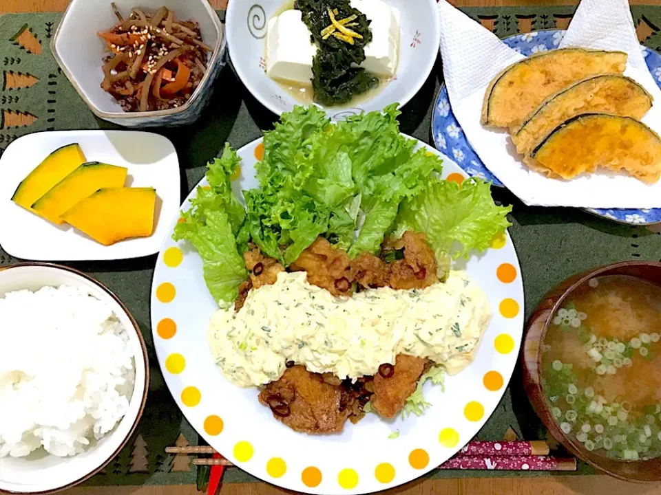 チキン南蛮定食|ゆうかさんさん