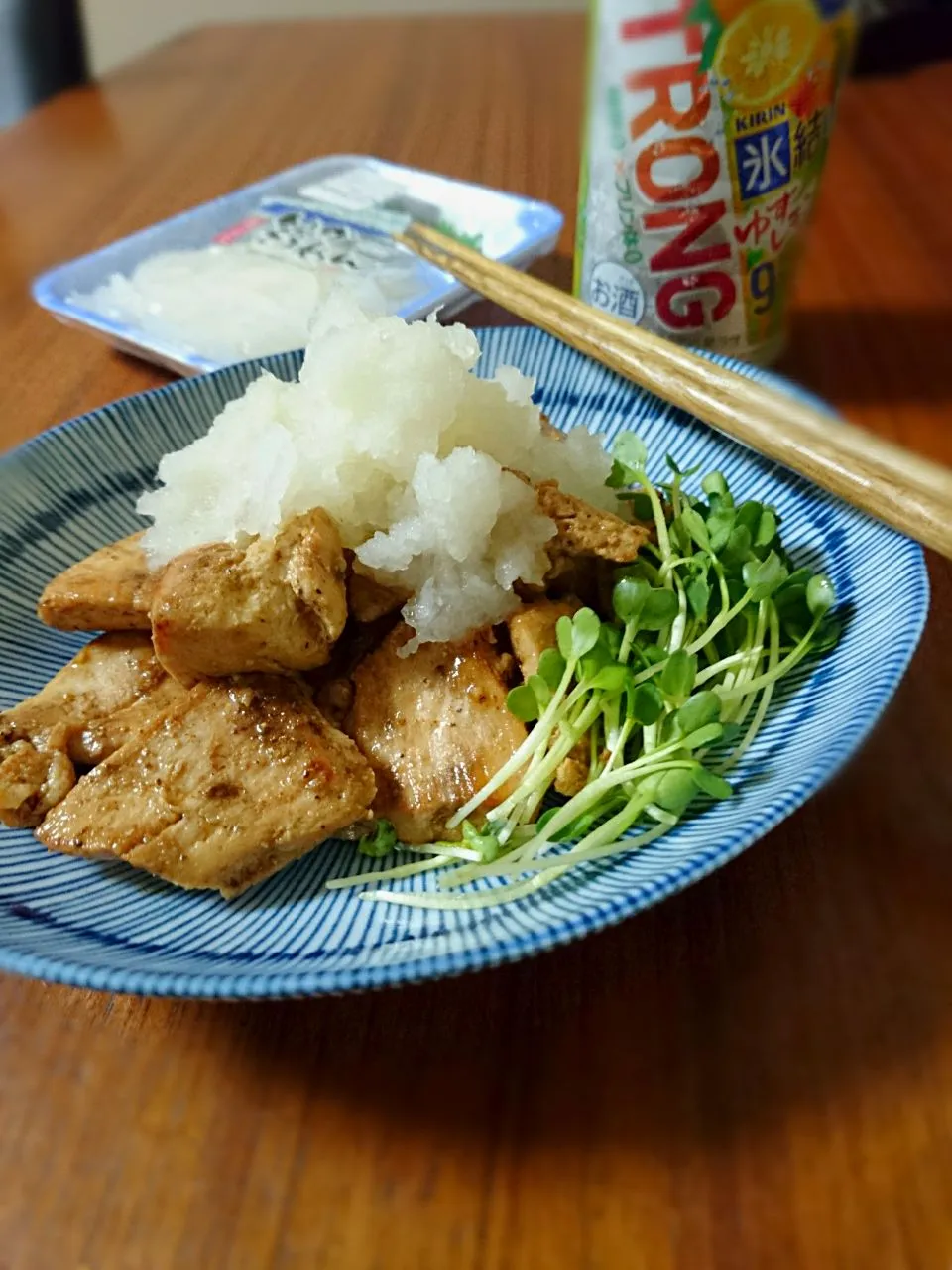 胸肉のおろしポン酢ﾀﾞﾚ|まりおさん