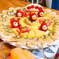 フルーツの盛り合わせ