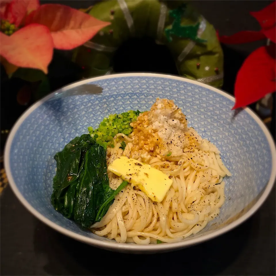 ち〜おんさんの料理 釜バターうどん|佐野未起さん