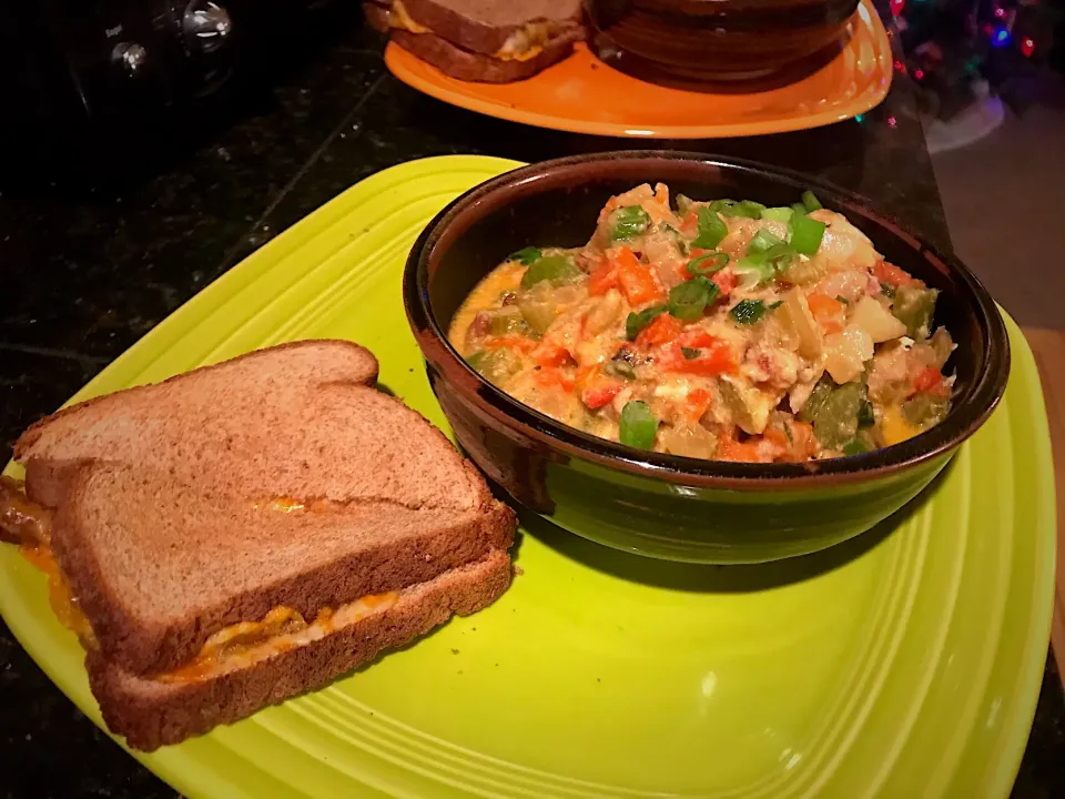 Chowder and grilled cheese|Sean Bruegmanさん