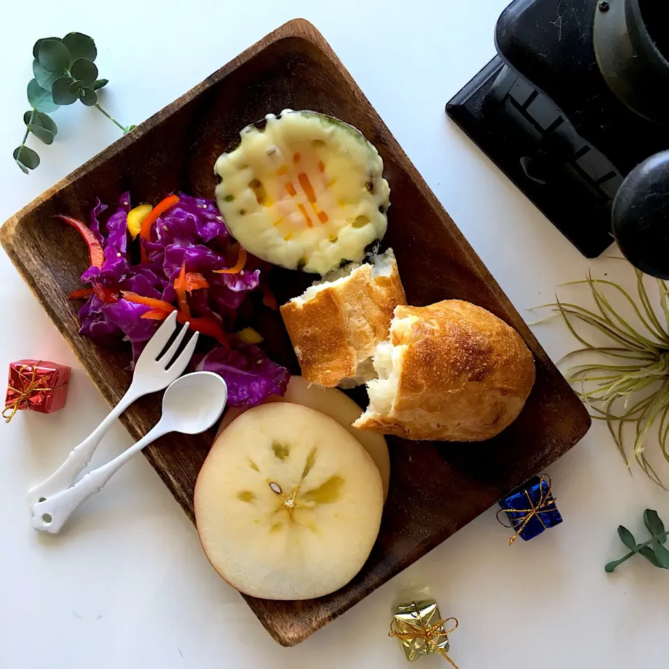 L‘Oven バゲット🥖とアボたまチーズ🥑

焼き上がりパリパリ✨|usakoさん