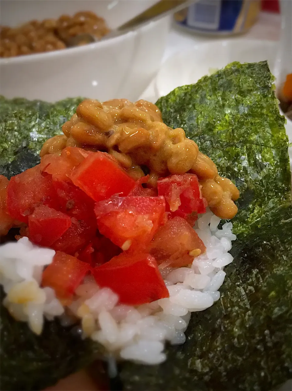 富士子🍒🐰🍓さんの料理 フレッシュトマトのおにきらず🍅|ケイさん