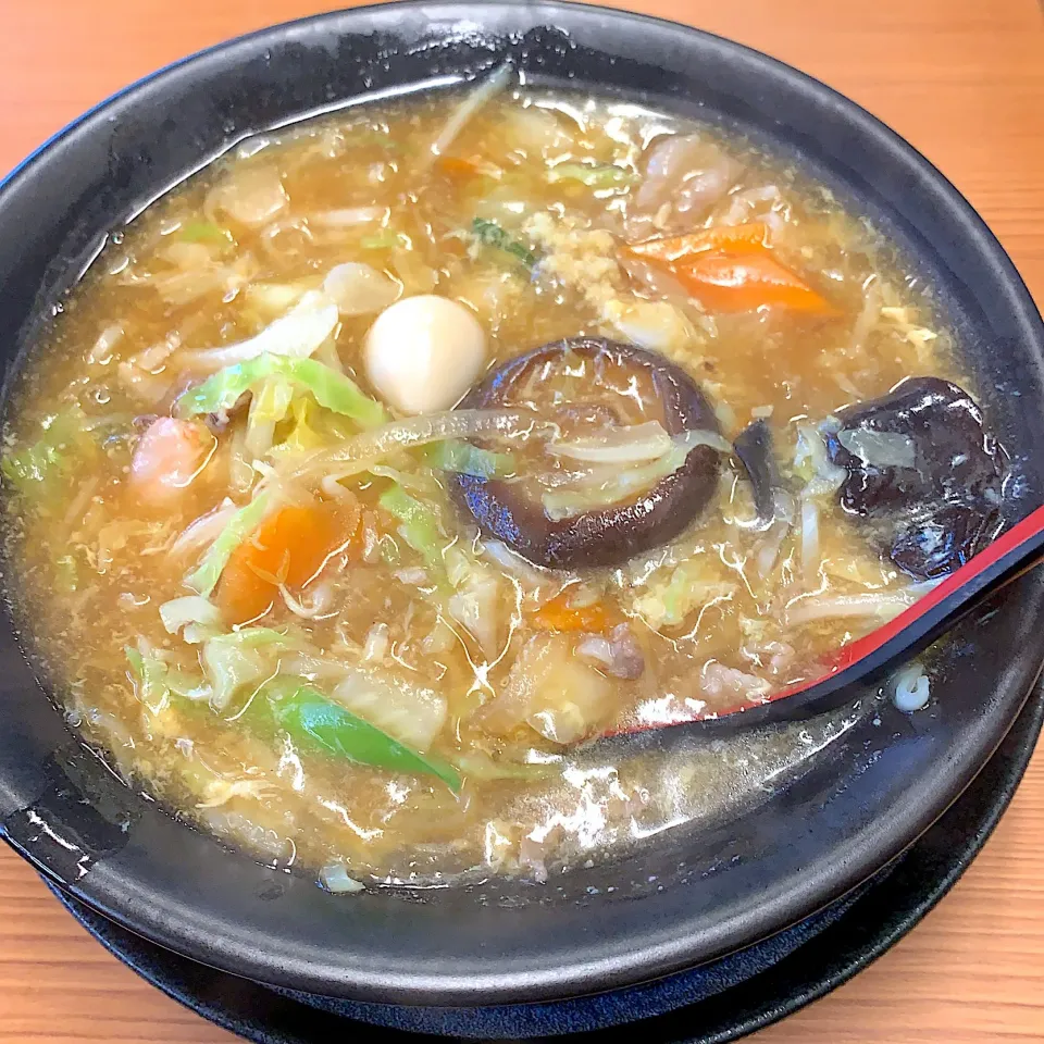 五目あんかけラーメン(◍•ڡ•◍)❤|いつみさん