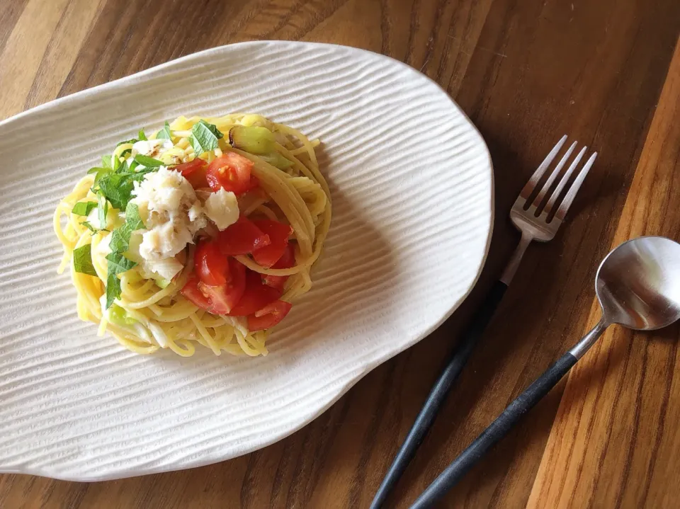 鯛フレークで簡単パスタ✨|はるきちさん