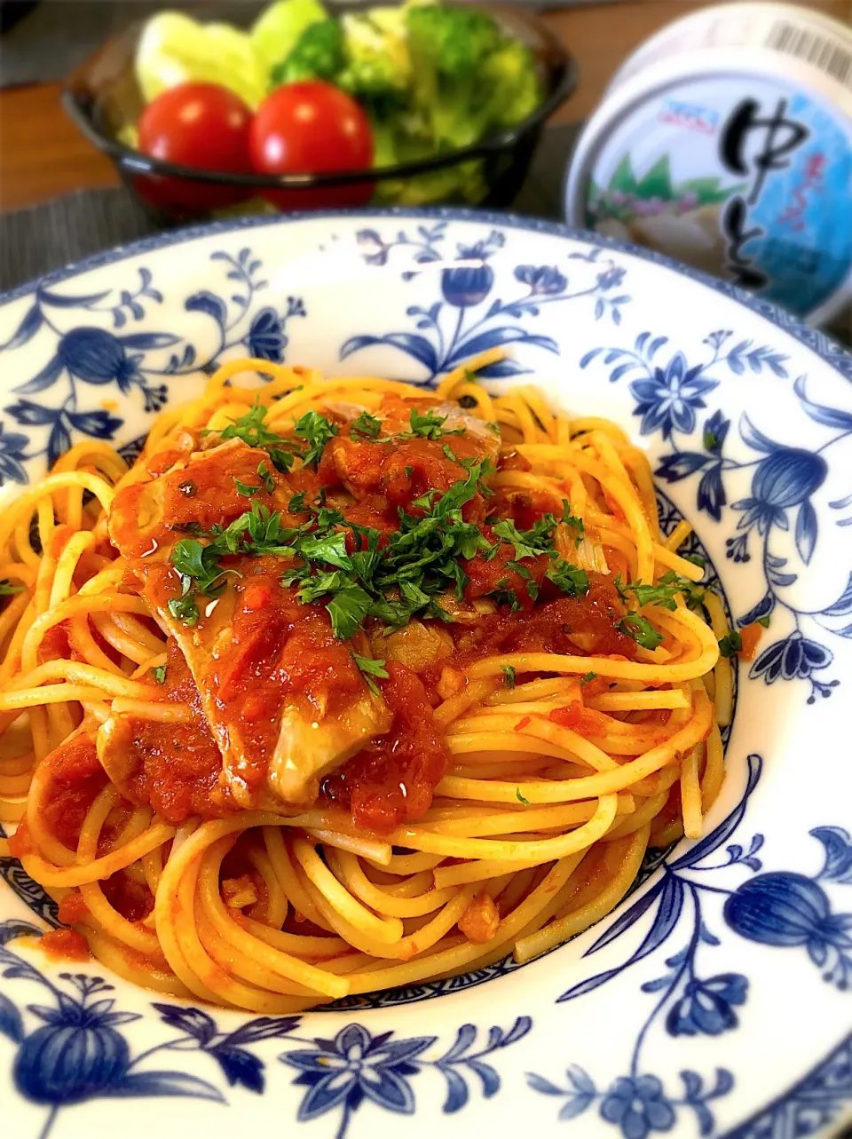 ツナのトマトソーススパゲッティ🍝|Norikoさん