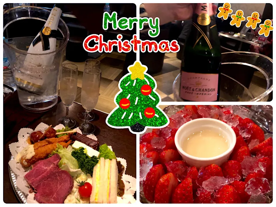 Snapdishの料理写真:忘年会＆Xmas会🎄2018/12/22|ちび太さん