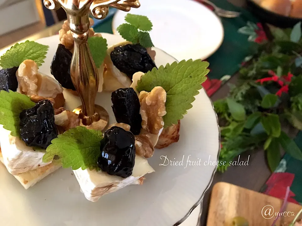 ドライフルーツのデザートサラダ🥗
 #我が家クリスマス🎄|yucca@さん