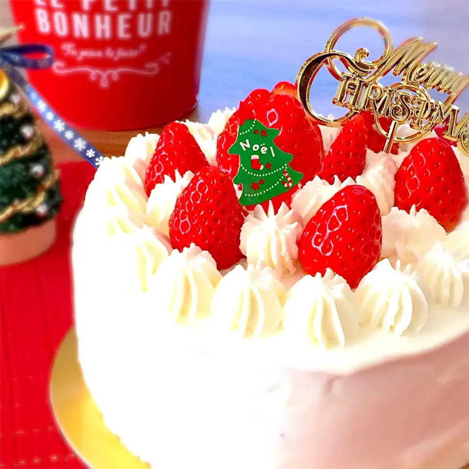 いちごのXmasケーキ🎄|rinrinさん