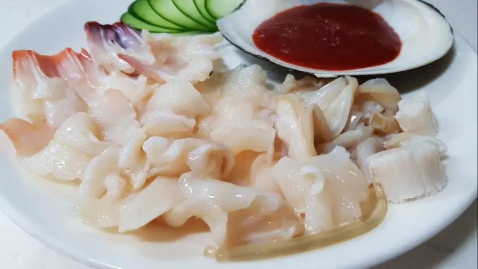 horse clam sashimi|steven z.y.さん