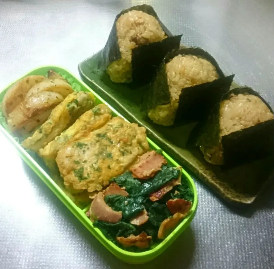 旦那さんお弁当181216|きぬよさん