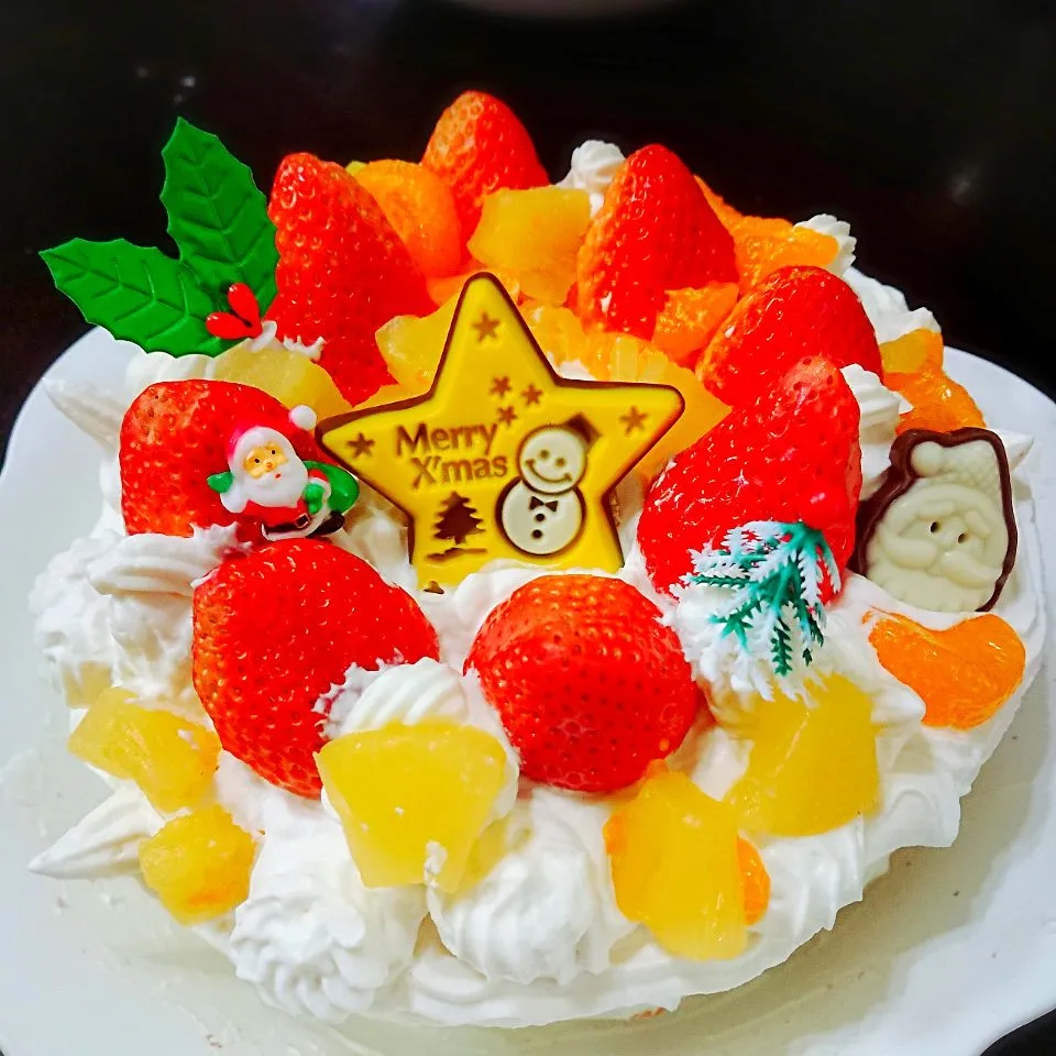 クリスマスイブ🎄ケーキ #ケーキの日(1月6日)|𓇼𓆉𝓜𝓪𝓶𝓲𓆉𓇼さん