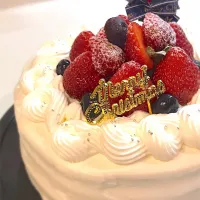 Snapdishの料理写真:‘18 Xmas cake|Chiekoさん