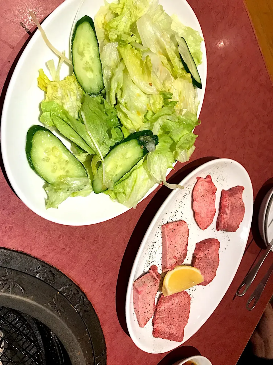 Snapdishの料理写真:#とさや #上タン #とさやサラダ|めぐみんさん