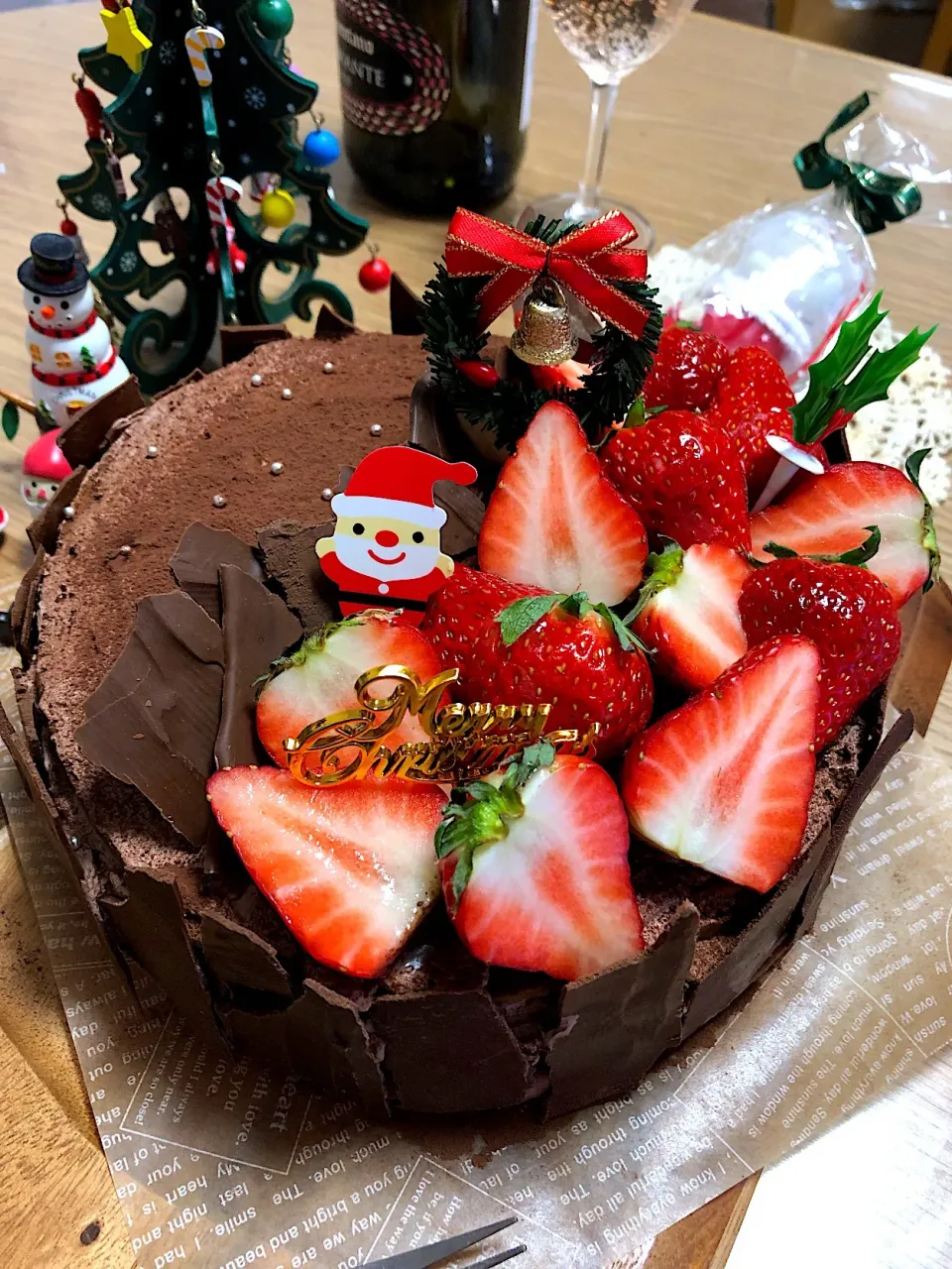 クリスマスチョコケーキ|ひみえさん