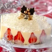 Snapdishの料理写真:ホワイトクリスマスケーキ|芝辻健二さん