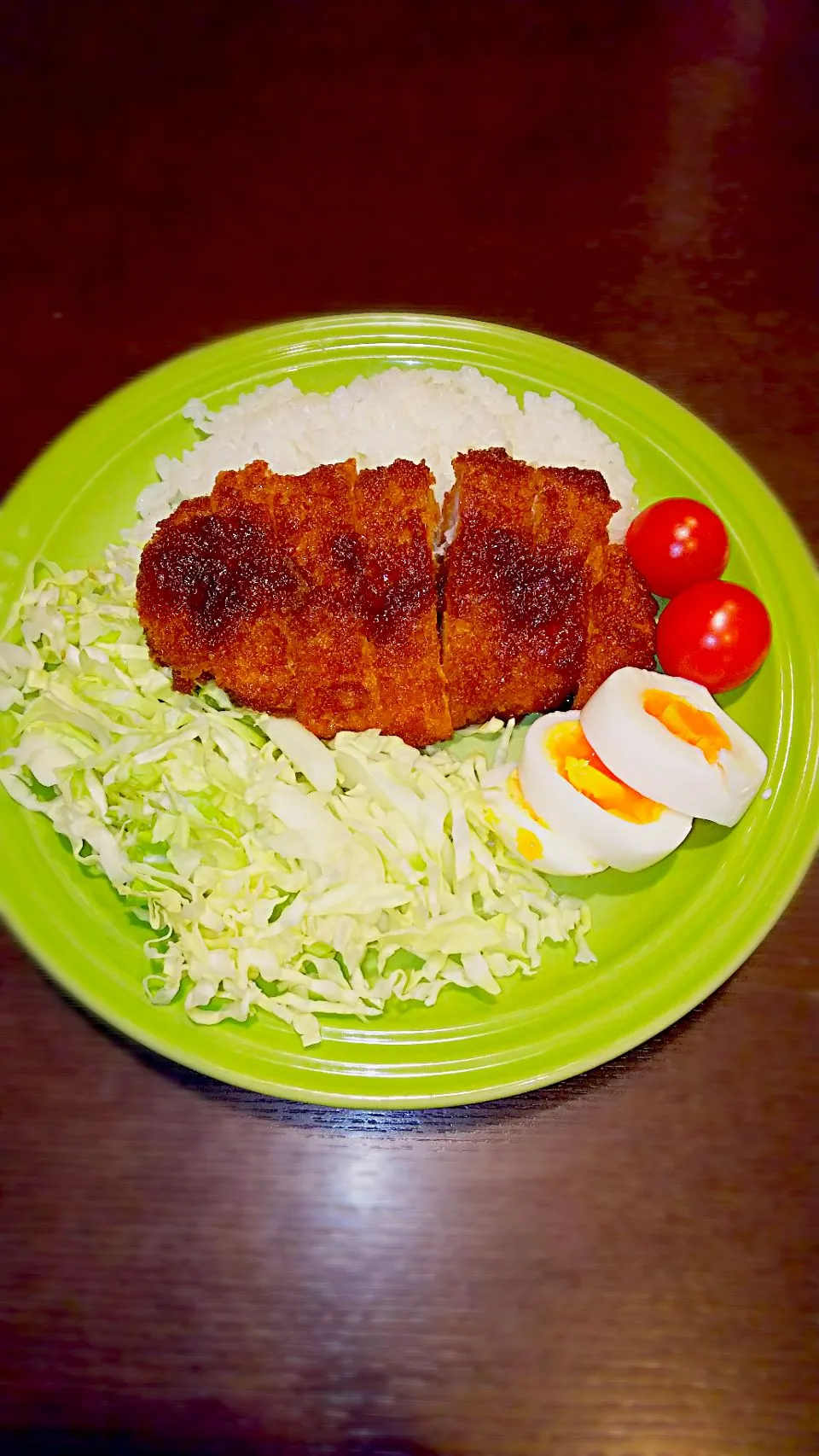 ソースカツ丼で息子くんランチ|Rieさん