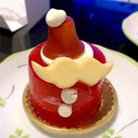 Snapdishの料理写真:サンタケーキ|こだまさん