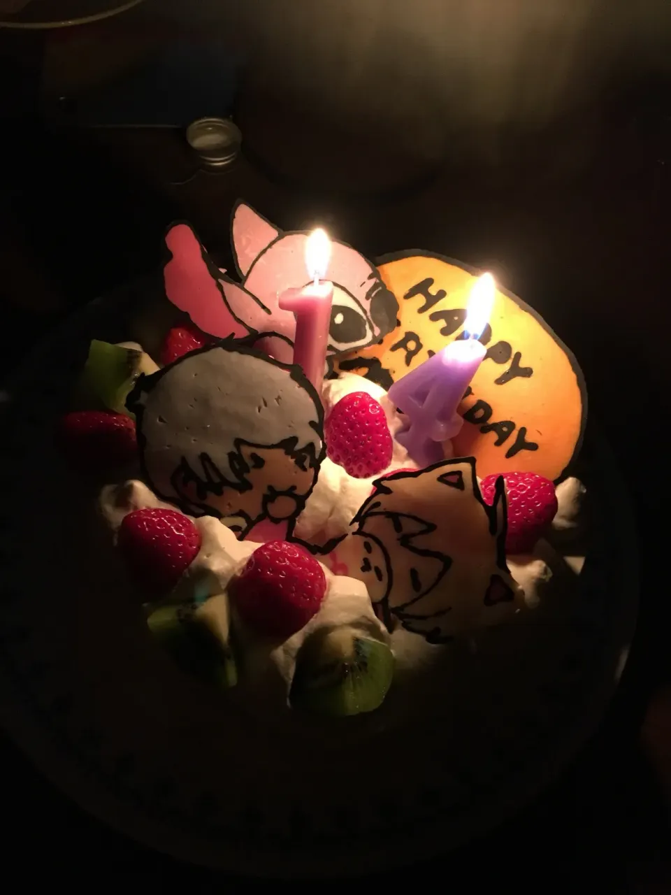 birthday cake|pot potさん