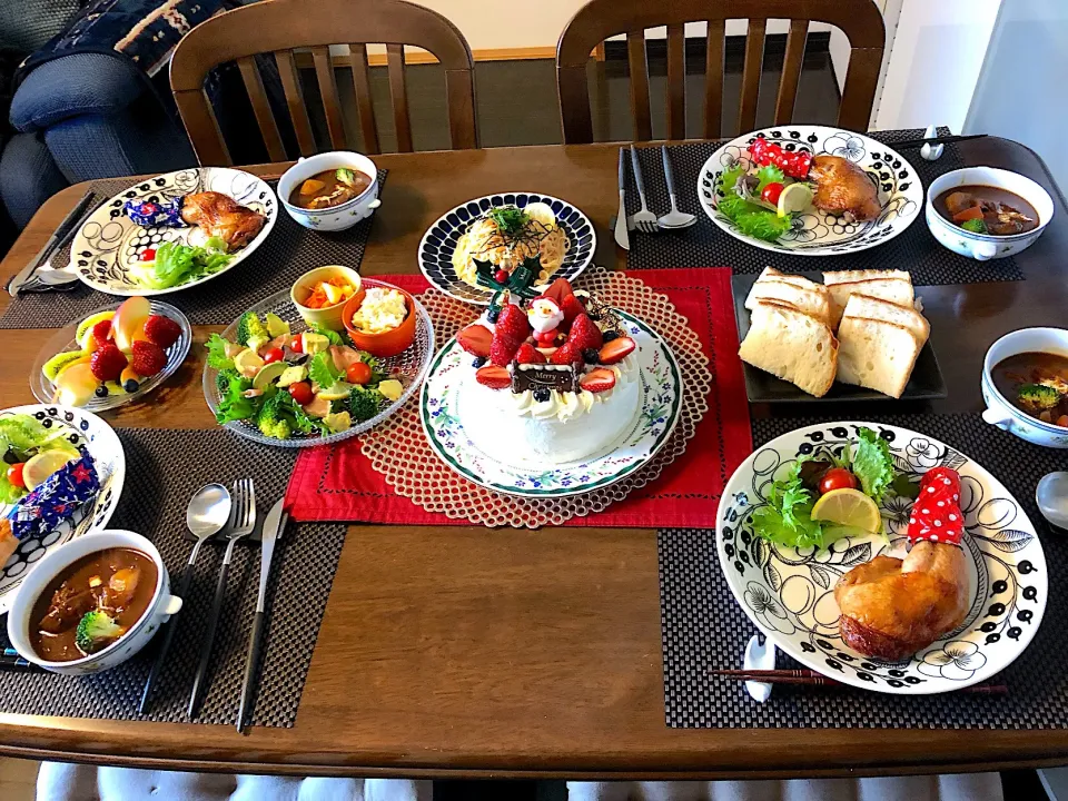 Snapdishの料理写真:2018年クリスマス🎄|うさピーさん