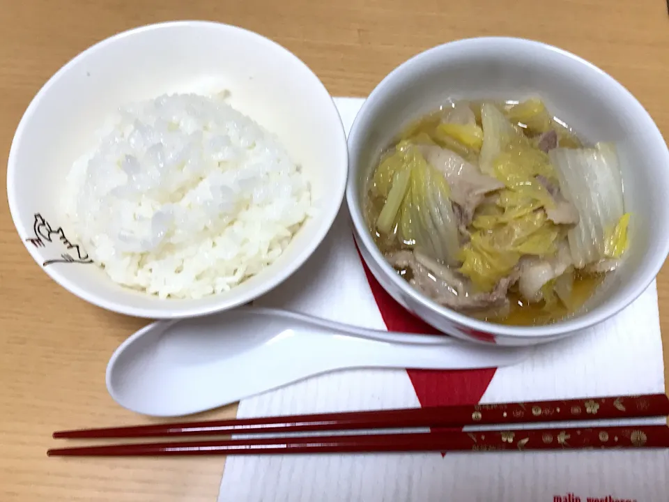 白菜と豚肉の重ね煮|aquamarineさん