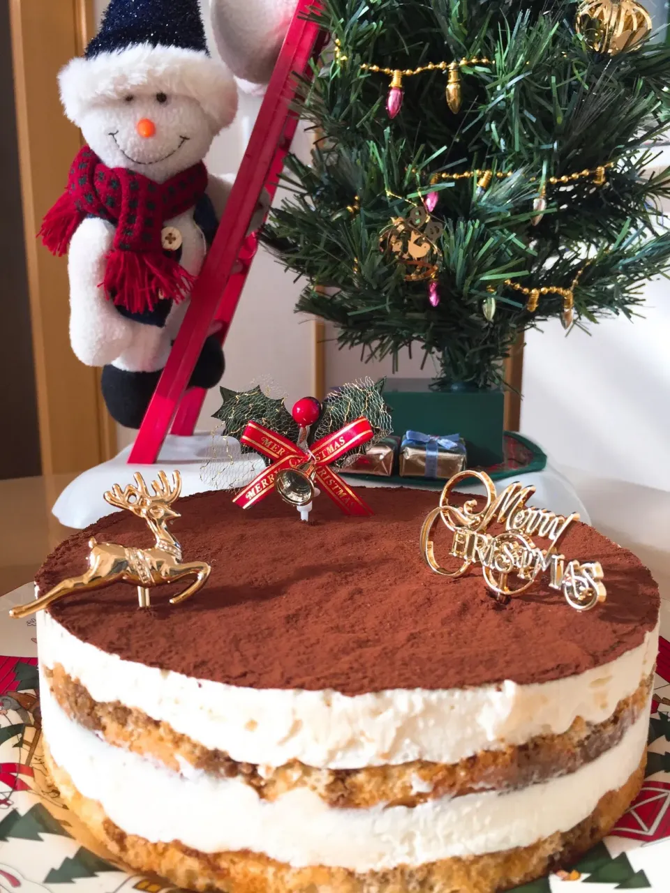 ティラミス

#クリスマスケーキ #手作りケーキ|sana.ayaさん