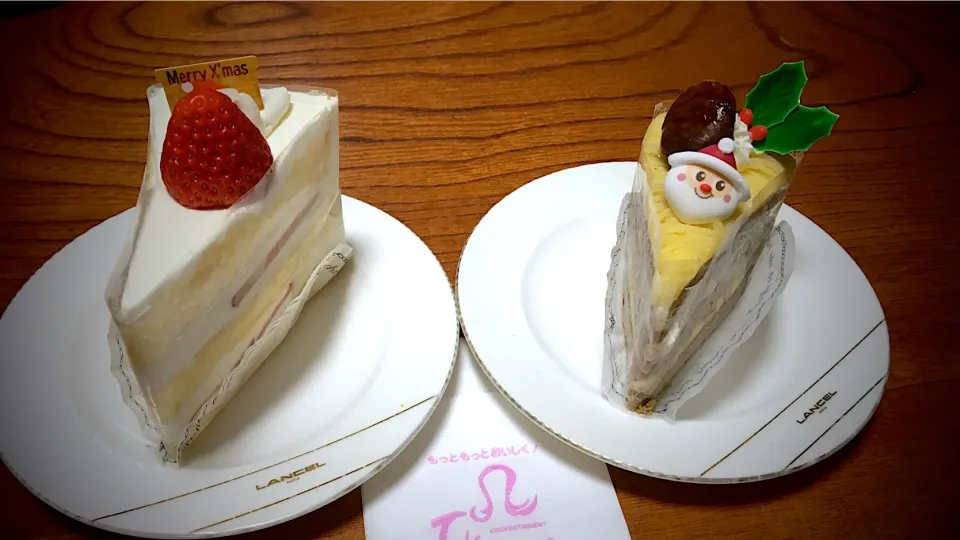 実家でお袋と食べたクリスマス🎅ケーキ♡˖꒰ᵕ༚ᵕ⑅꒱|ひーちゃんさん