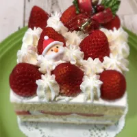 Snapdishの料理写真:2018年クリスマスケーキ|りょうさん