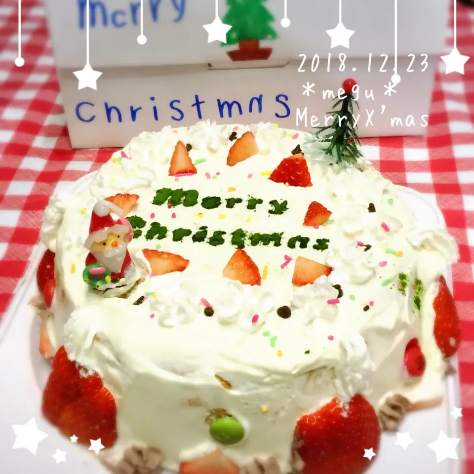 子供料理教室クリスマスケーキ|Kayopichiさん