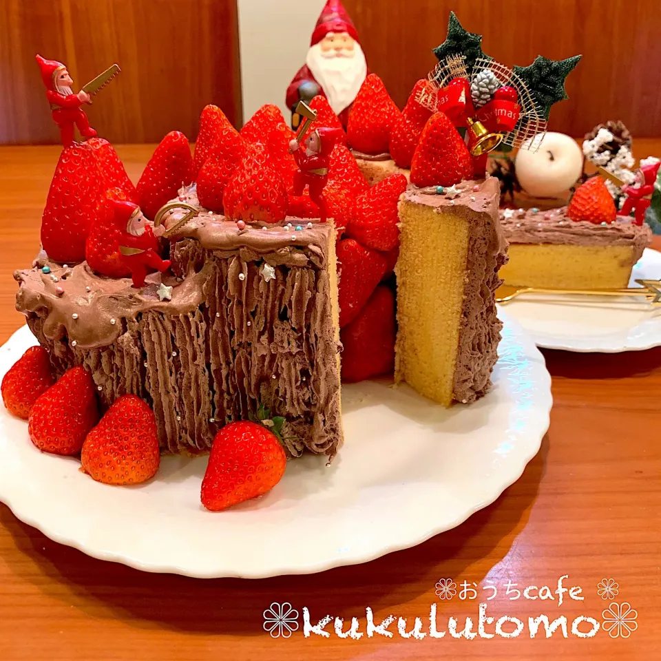 ❁無印特大バームかくれんぼ🍓ケーキ❁|kukulutomo ❁𓎪 ⡱𓎩‎𐩢𐩺𓎪 ⡱さん